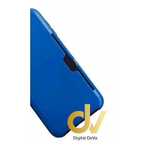 S8 Samsung Funda Con Tarjetero Azul