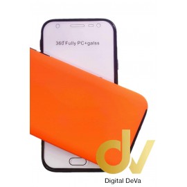 Note 8 Samsung Funda Pc 360 Doble Cara Naranja