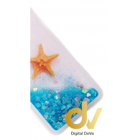 S10 Lite Samsung Funda Agua Purpurina Estrella