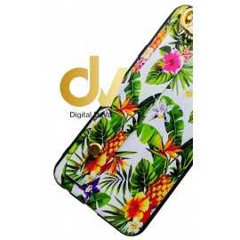 J6 Plus Samsung Funda Hanger 2 en 1 Flores Tropical