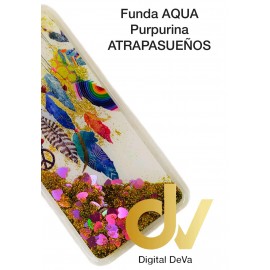 A40 Samsung Funda Agua Purpurina Atrapa Sueños