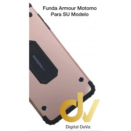 S8 Samsung Funda Armadura Motomo Rosa Dorado