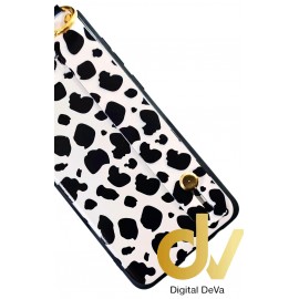 S10 Plus Samsung Funda Hanger 2 en 1 Piel Leopardo
