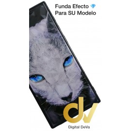 A20E Samsung Funda Diamond Cut Gato