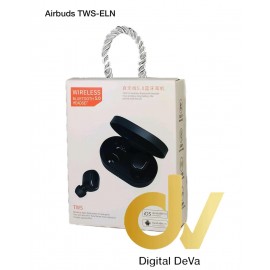 Auricular Bluetooth TWS-DV-EL4 Negro