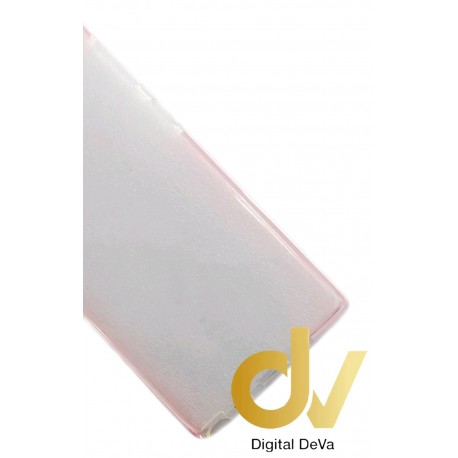 Note 10 Samsung Funda Transparente Con Bumper Rosa