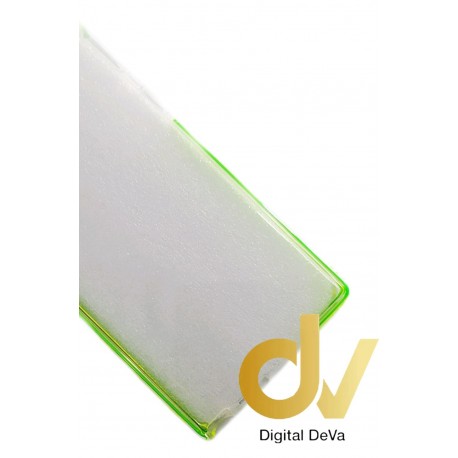 Note 10 Samsung Funda Transparente Con Bumper Verde