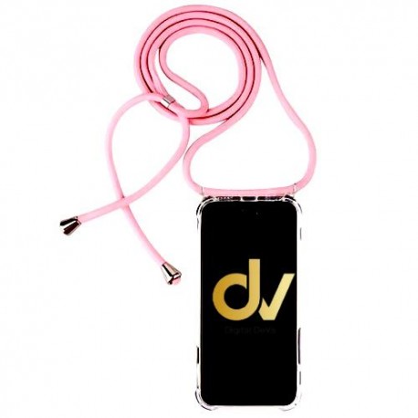 P40 Lite Huawei Funda Con Cordón RoseBrown