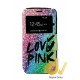 Y5 / Y560 Huawei Funda Libro Dibujo Love Pink