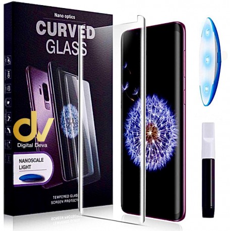 P40 Huawei UV Cristal Curvado Pegamento Completo