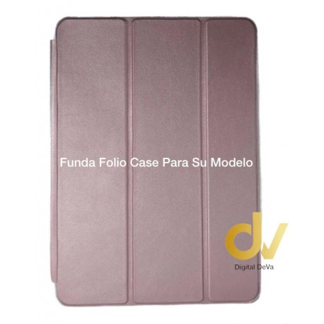 iPad Mini 5 Funda Folio Case Rosa Dorado