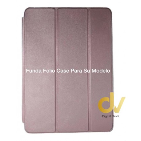 iPad 6 / Air 2 Funda Folio Case Rosa Dorado