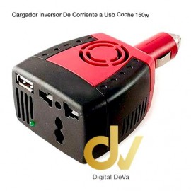 Inversor De Corriente A Usb Coche 150W