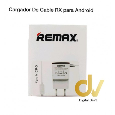 Cargador De Cable Android REMAX 1A