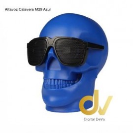 Altavoz Bluetooth Calavera M29 Azul