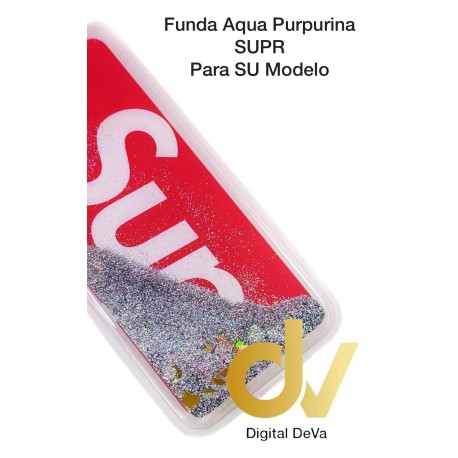 A20E Samsung Funda Agua Purpurina Supr