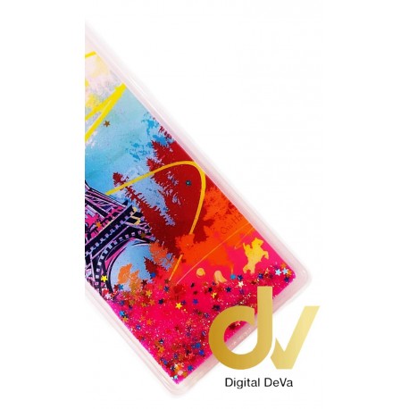 Mi A2 Lite / Redmi 6 Pro Xiaomi Funda Agua Purpurina Paris