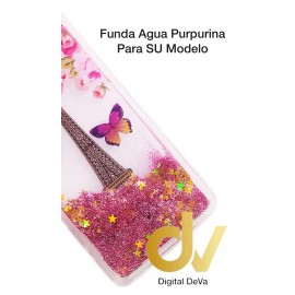 P10 Lite Huawei Funda Agua Purpurina París