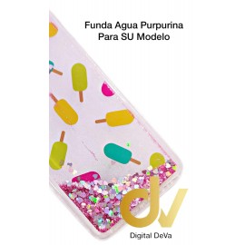 P10 Lite Huawei Funda Agua Purpurina Helados