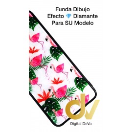 Redmi 7 Xiaomi Funda Daimond Cut Flamencos