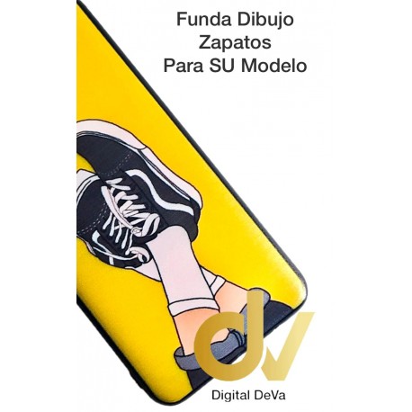 A40 Samsung Funda Dibujo 5D Zapatos