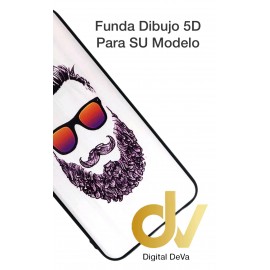 A20E Samsung Funda Dibujo 5D Chico Elegante