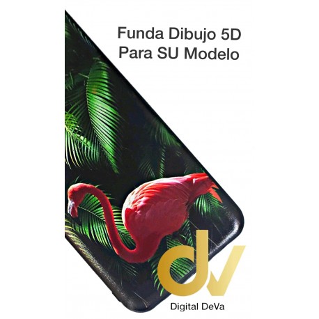 Mi 8 Lite Xiaomi Funda Dibujo 5D Flamenco