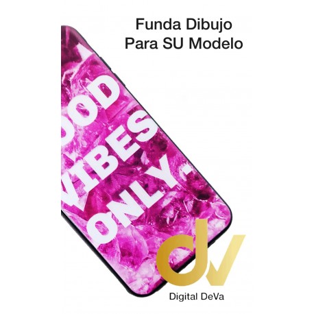 iPhone XS Max Funda Dibujo 5D Good Vibes Only