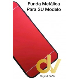 iPhone XR Funda Metalica Rojo