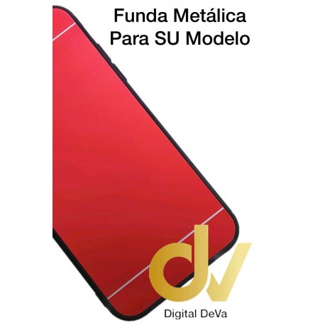 iPhone XR Funda Metalica Rojo