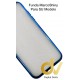 iPhone XR Funda Marco Shiny Azul