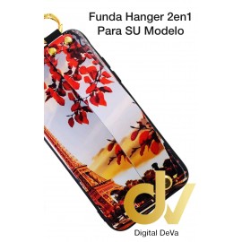 iPhone 7G / 8G Funda Hanger 2 en 1 Floral Paris
