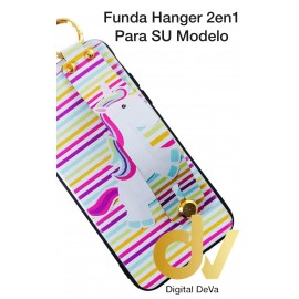 iPhone 7G / 8G Funda Hanger 2 en 1 Unicornio