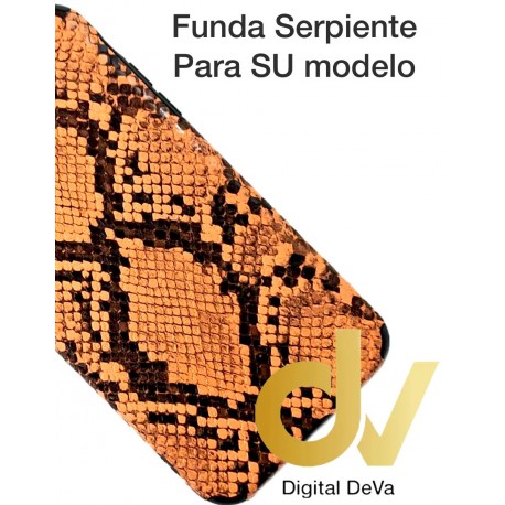 iPhone 11 Pro Max Funda Serpiente Naranja