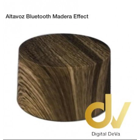 Altavoz Bluetooth Madera Effect