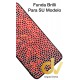 iPhone X / XS Funda Brilli Rojo