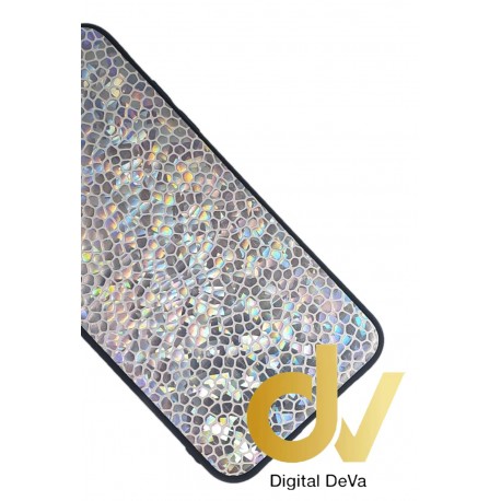 Note 10 Samsung Funda Brilli Plata