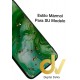 iPhone X / XS Funda Brillo Marmol Verde