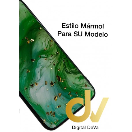 iPhone X / XS Funda Brillo Marmol Verde