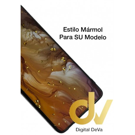 iPhone X / XS Funda Brillo Marmol Dorado