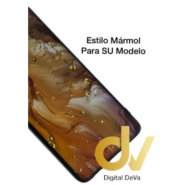 iPhone 11 Pro Max Funda Brillo Marmol Dorado