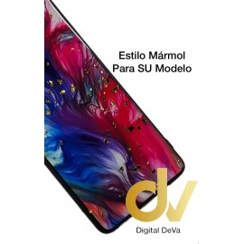 iPhone 11 Pro Funda Brillo Marmol Rojo
