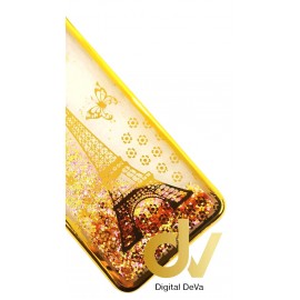 iPhone X / XS Funda Brilli Purpurina París