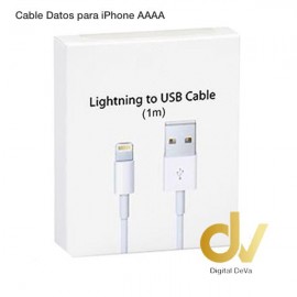 Cable Datos Lighting a Usb 1Mt