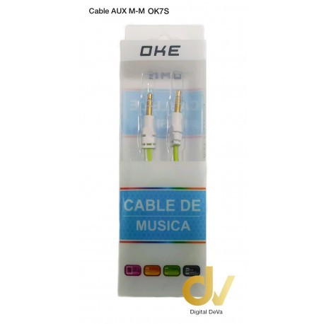 Cable Aux M-M OK7S Lila