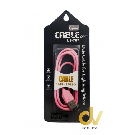 Cable Android LS-787 Rosa