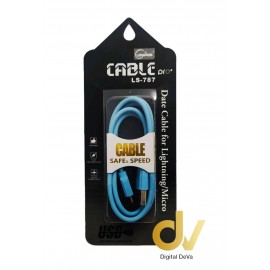 Cable Android LS-787 Azul