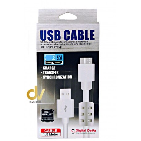 Cable Datos Para Note 3 Dual PIN 1.5 MTS