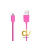 Cable Datos RX iPhone RC-006i Rosa