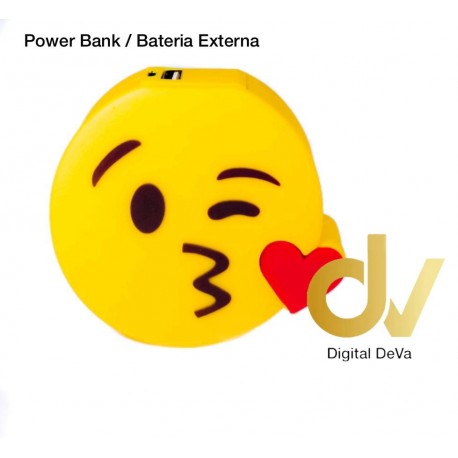 Power Bank hasta 8800mAh Emojis Beso